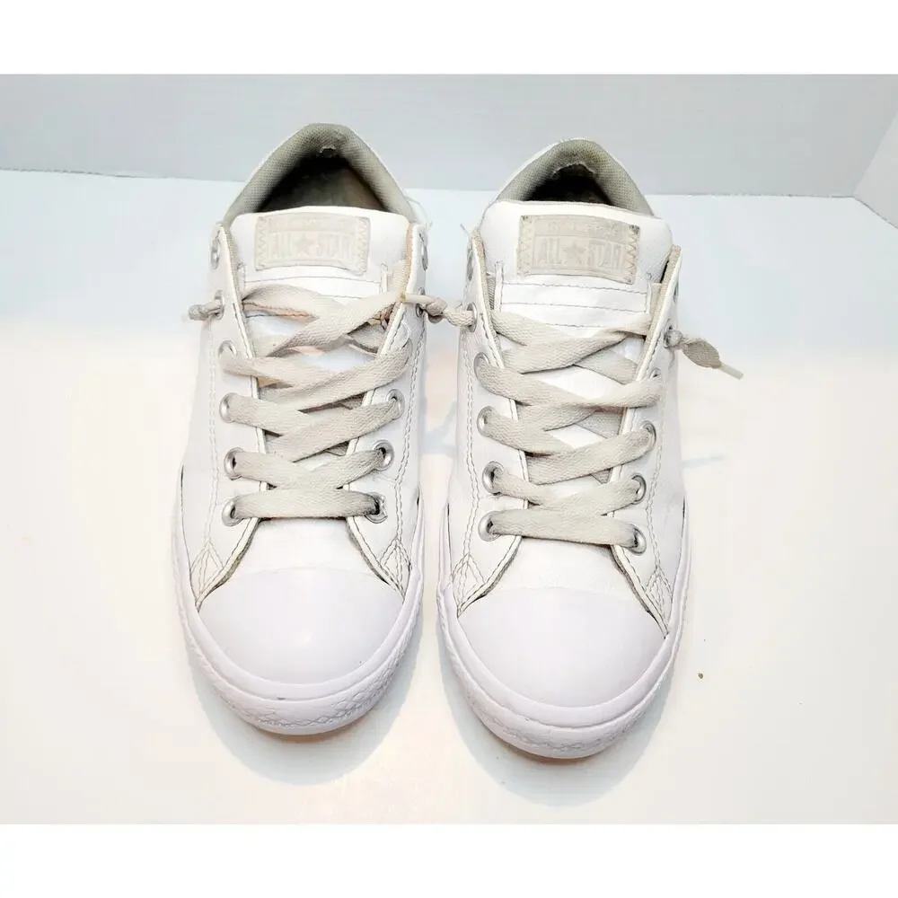 Converse 651782c Lo Leather Junior White Size 5
